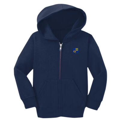 LC - Toddler Core Fleece Full Zip Hooded Sweatshirt Thumbnail