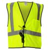 Unisex Economy Single Pocket Hook-and-Loop Mesh Vest Thumbnail